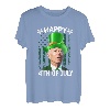 Lustiger Joe Biden Happy 4th Of Juli Confused St Patricks Day T-Shirt