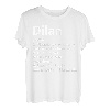 DILAN Definition Personalisierter Name Lustige Geburtstagsidee T-Shirt
