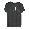 Vater Und Sohn Herzschlag EKG Frequenz Partnerlook Vatertag T-Shirt