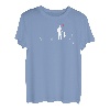 Vater Und Sohn Herzschlag EKG Frequenz Partnerlook Vatertag T-Shirt