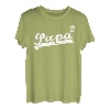 Herren Papa 2 Kinder Zweifacher Vater Papi Lustig T-Shirt