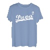 Herren Papa 2 Kinder Zweifacher Vater Papi Lustig T-Shirt