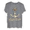 Herren Papitän - Papa und Kapitän Anker Motiv Vatertag T-Shirt