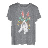 Beagle Hasenohren, Brillen, Eier, süßer Osterhund, Besitzer T-Shirt