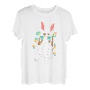 Beagle Hasenohren, Brillen, Eier, süßer Osterhund, Besitzer T-Shirt