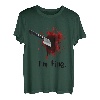 I'm fine - Gruseliges Messer Blut Halloween T-Shirt