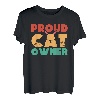Retro Proud Cat Owner | Vintage Kätzchenliebhaber | Katzenfans T-Shirt