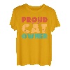 Retro Proud Cat Owner | Vintage Kätzchenliebhaber | Katzenfans T-Shirt