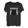 Retro Katze Vintage Kawaii Tier Niedliches Haustier T-Shirt