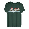 Weihnachtsmann-Mundharmonika, Weihnachtsbeleuchtung, lustige Mundharmonika, Geschenk für Liebhaber T-Shirt