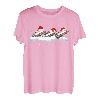 Weihnachtsmann-Mundharmonika, Weihnachtsbeleuchtung, lustige Mundharmonika, Geschenk für Liebhaber T-Shirt