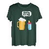 ICH BIN DEIN VATER Geschenk zum Vatertag I Bier & Milchglas