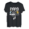Herren Papa 2022 Loading Werdender Vater Ankündigung Vatertag T-Shirt