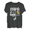 Herren Papa 2022 Loading Werdender Vater Ankündigung Vatertag T-Shirt