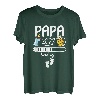 Herren Papa 2022 Loading Werdender Vater Ankündigung Vatertag T-Shirt