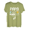 Herren Papa 2022 Loading Werdender Vater Ankündigung Vatertag T-Shirt