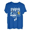 Herren Papa 2022 Loading Werdender Vater Ankündigung Vatertag T-Shirt