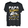 Herren Bester Papa der Welt - Vater und Tochter T-Shirt