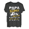 Herren Bester Papa der Welt - Vater und Tochter T-Shirt