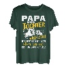 Herren Bester Papa der Welt - Vater und Tochter T-Shirt