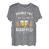 Manfred Vorname Geschenk-Idee Geburtstag Lustiger Spruch T-Shirt