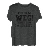 Kristian Lustiger Spruch Aus Dem Weg Vorname Name Kristian T-Shirt