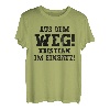 Kristian Lustiger Spruch Aus Dem Weg Vorname Name Kristian T-Shirt