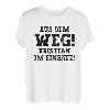 Kristian Lustiger Spruch Aus Dem Weg Vorname Name Kristian T-Shirt