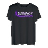 Survivor stronger hodgkin lymphoma cancer awareness T-Shirt