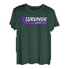 Survivor stronger hodgkin lymphoma cancer awareness T-Shirt