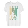 Herren Best Dad Ever Papa 4 Kinder Familienvater vierfacher Vater T-Shirt