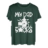 Mein Vater Schlagzeuger Schlagzeug Schlagzeug Musiker Rockband Metal T-Shirt
