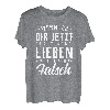 Wenn Ich Dir Jetzt Recht Gebe Legen Wir Beide Falsch T-Shirt