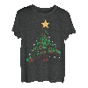 Musiker Broadway Weihnachtsbaum, Musik, lustig, Weihnachten T-Shirt