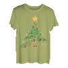 Musiker Broadway Weihnachtsbaum, Musik, lustig, Weihnachten T-Shirt