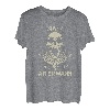 Herren Böser Alter Mann Totenkopf Skull Papa Opa Rocker T-Shirt