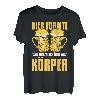 Herren Bier Formte Diesen Schönen Körper Biertrinker T-Shirt