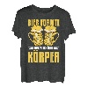 Herren Bier Formte Diesen Schönen Körper Biertrinker T-Shirt