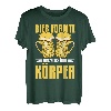 Herren Bier Formte Diesen Schönen Körper Biertrinker T-Shirt