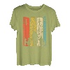 Herren Dad hoch 4 Papa 4 Kinder vierfacher Vater werden T-Shirt