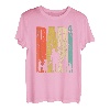 Herren Dad hoch 4 Papa 4 Kinder vierfacher Vater werden T-Shirt