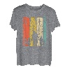 Herren Dad hoch 4 Papa 4 Kinder vierfacher Vater werden T-Shirt