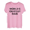 Herren Welt Bester Papa Worlds Okayest Dad T-Shirt
