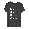 Otaku Anime Liebhaber Japanisch Essen Schlafen Anime T-Shirt