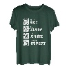 Otaku Anime Liebhaber Japanisch Essen Schlafen Anime T-Shirt