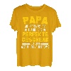 Herren Papa Vatertag Geschenk von Kindern | Herren & Männer T-Shirt