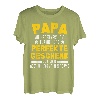 Herren Papa Vatertag Geschenk von Kindern | Herren & Männer T-Shirt
