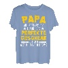 Herren Papa Vatertag Geschenk von Kindern | Herren & Männer T-Shirt