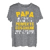 Herren Papa Vatertag Geschenk von Kindern | Herren & Männer T-Shirt