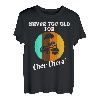 Modelleisenbahn Liebhaber Retro Eisenbahn Lokomotive Spruch T-Shirt